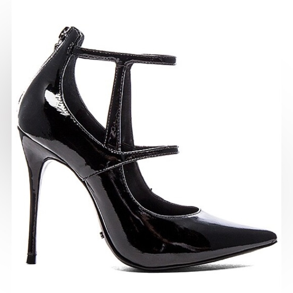 Schutz Madeline Elegant Black Stiletto Heels size 7.5